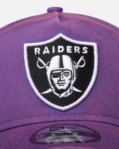 New Era Las Vegas Raiders 'Washed Purple' 9FORTY A-Frame Snapback Washed Purple