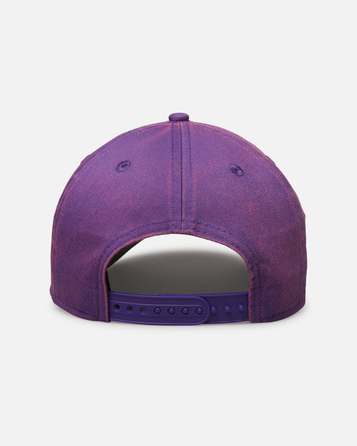New Era Chicago Bulls 'Washed Purple' 9FORTY A-Frame Snapback Washed Purple