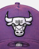 New Era Chicago Bulls 'Washed Purple' 9FORTY A-Frame Snapback Washed Purple