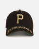 New Era Pittsburgh Pirates 'Washed Gothic Visor' 9OFRTY A-Frame Snapback Black