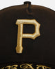 New Era Pittsburgh Pirates 'Washed Gothic Visor' 9OFRTY A-Frame Snapback Black