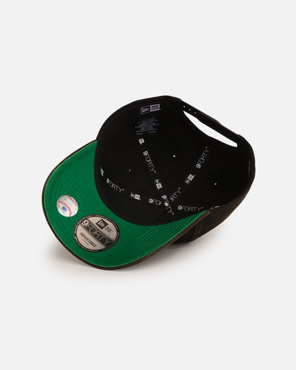 New Era Los Angeles Dodgers 'Washed Gothic Visor' 9OFRTY A-Frame Snapback Black