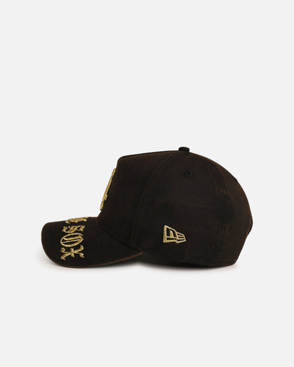 New Era Chicago White Sox 'Washed Gothic Visor' 9OFRTY A-Frame Snapback Black