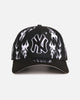 New Era New York Yankees 'Crown Flames' 9OFRTY A-Frame Snapback Black/White