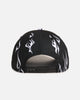 New Era New York Yankees 'Crown Flames' 9OFRTY A-Frame Snapback Black/White