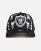 New Era Las Vegas Raiders 'Crown Flames' 9OFRTY A-Frame Snapback Black/White
