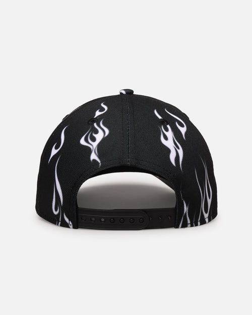 New Era Detroit Tigers 'Crown Flames' 9OFRTY A-Frame Snapback Black/White