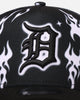 New Era Detroit Tigers 'Crown Flames' 9OFRTY A-Frame Snapback Black/White