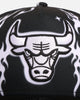 New Era Chicago Bulls 'Crown Flames' 9OFRTY A-Frame Snapback Black/White