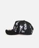 New Era Atlanta Braves 'Crown Flames' 9OFRTY A-Frame Snapback Black/White