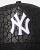 New Era New York Yankees 'Croc Skin' 9FORTY A-Frame Snapback Black