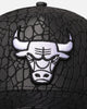 New Era Chicago Bulls 'Faux Croc' 9FORTY A-Frame Snapback Black