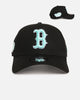 New Era Boston Red Sox 'Black Aqua' 9FORTY A-Frame Snapback Black/Aqua
