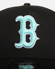 New Era Boston Red Sox 'Black Aqua' 9FORTY A-Frame Snapback Black/Aqua