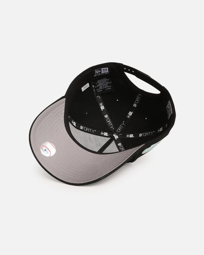 New Era Boston Red Sox 'Black Aqua' 9FORTY A-Frame Snapback Black/Aqua