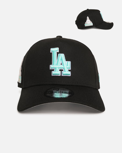 New Era Los Angeles Dodgers 'Black Aqua' 9FORTY A-Frame Snapback Black/Aqua