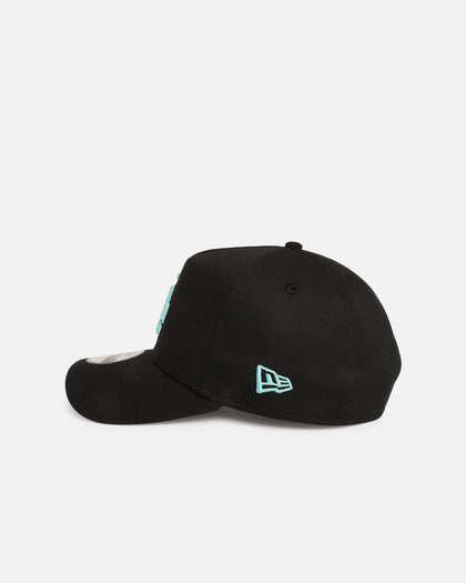 New Era Los Angeles Dodgers 'Black Aqua' 9FORTY A-Frame Snapback Black/Aqua