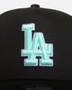 New Era Los Angeles Dodgers 'Black Aqua' 9FORTY A-Frame Snapback Black/Aqua