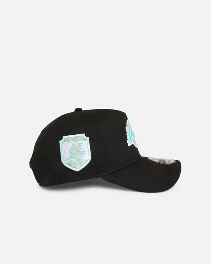 New Era Los Angeles Lakers 'Black Aqua' 9FORTY A-Frame Snapback Black/Aqua