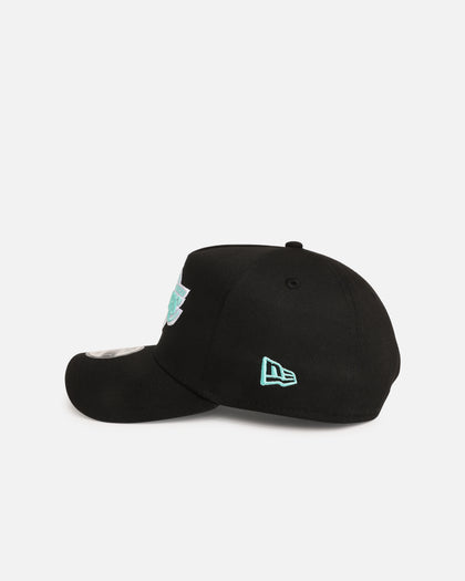New Era Los Angeles Lakers 'Black Aqua' 9FORTY A-Frame Snapback Black/Aqua