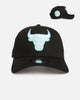 New Era Chicago Bulls 'Black Aqua' 9FORTY A-Frame Snapback Black/Aqua