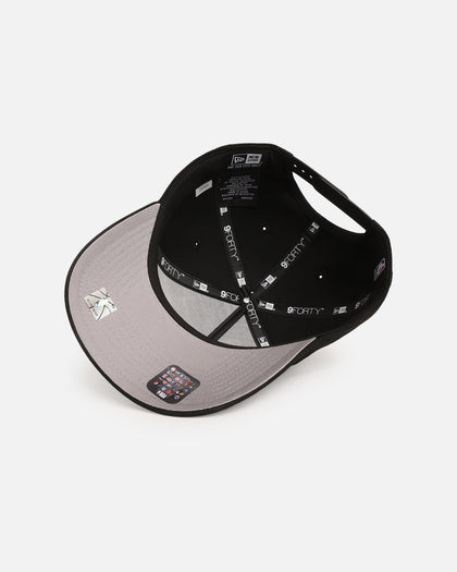 New Era Chicago Bulls 'Black Aqua' 9FORTY A-Frame Snapback Black/Aqua