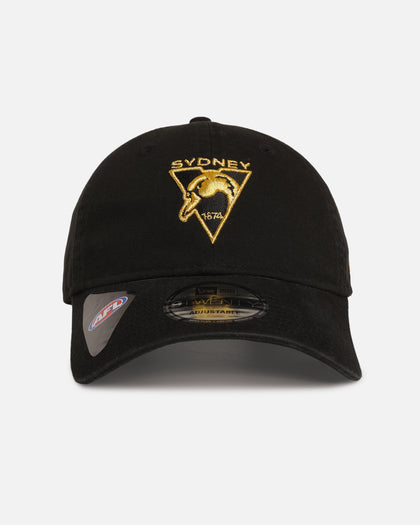 New Era Sydney Swans 'AFL Black & Gold' 9TWENTY Strapback Black/Gold