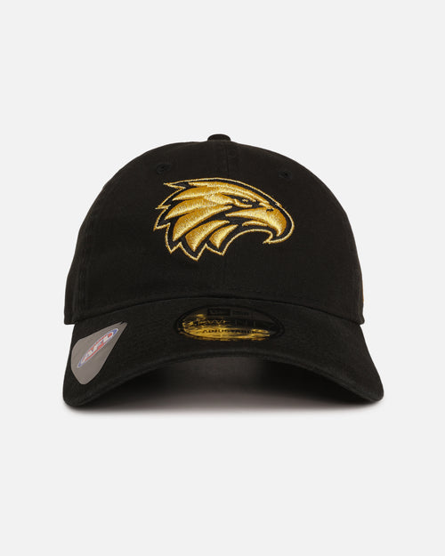 New Era West Coast Eagles 'AFL Black & Gold' 9TWENTY Strapback Black/Gold