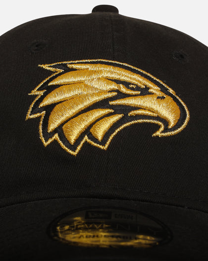 New Era West Coast Eagles 'AFL Black & Gold' 9TWENTY Strapback Black/Gold