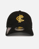 New Era Carlton Blues 'AFL Black & Gold' 9TWENTY Strapback Black/Gold