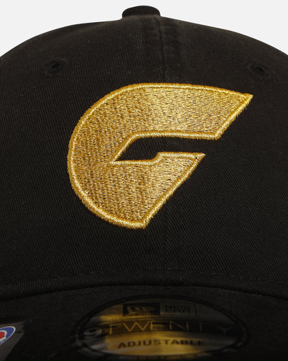 New Era Greater Western Sydney Giants 'AFL Black & Gold' 9TWENTY Strapback Black/Gold
