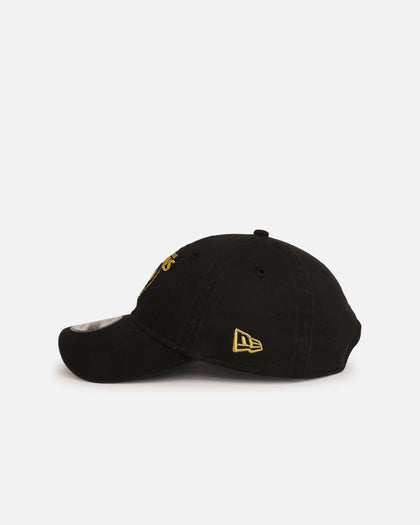 New Era Brisbane Lions 'AFL Black & Gold' 9TWENTY Strapback Black/Gold