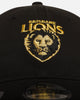 New Era Brisbane Lions 'AFL Black & Gold' 9TWENTY Strapback Black/Gold