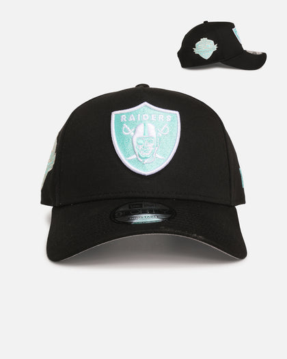 New Era Las Vegas Raiders 'Black Aqua' 9FORTY A-Frame Snapback Black/Aqua