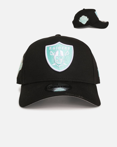 New Era Las Vegas Raiders 'Black Aqua' 9FORTY A-Frame Snapback Black/Aqua