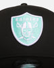 New Era Las Vegas Raiders 'Black Aqua' 9FORTY A-Frame Snapback Black/Aqua