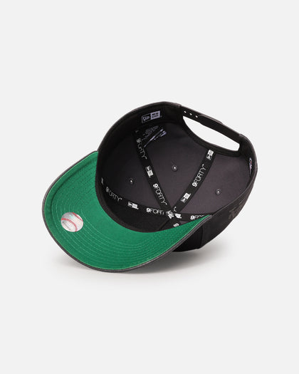 New Era Los Angeles Dodgers 'Graphite Script' 9FORTY A-Frame Snapback Washed Graphite