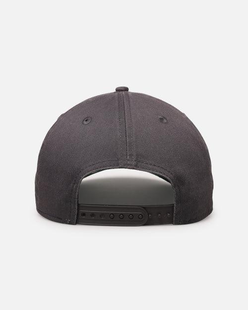 New Era Las Vegas Raiders 'Graphite Script' 9FORTY A-Frame Snapback Washed Graphite