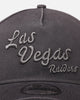 New Era Las Vegas Raiders 'Graphite Script' 9FORTY A-Frame Snapback Washed Graphite