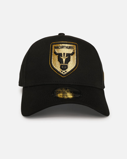New Era Macarthur FC 'A-League Exculsive' 9FORTY A-Frame Snapback Black/Gold