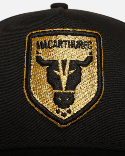New Era Macarthur FC 'A-League Exculsive' 9FORTY A-Frame Snapback Black/Gold