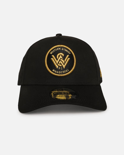 New Era Western Sydney Wanderers FC 'A-League Exculsive' 9FORTY A-Frame Snapback Black/Gold