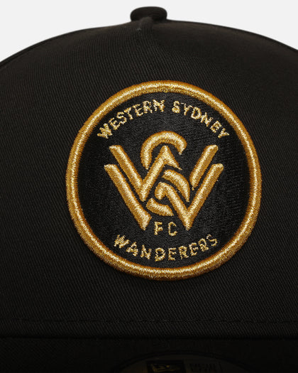 New Era Western Sydney Wanderers FC 'A-League Exculsive' 9FORTY A-Frame Snapback Black/Gold