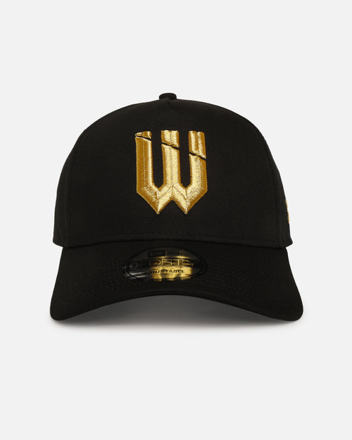 New Era Western United FC 'A-League Exculsive' 9FORTY A-Frame Snapback Black/Gold