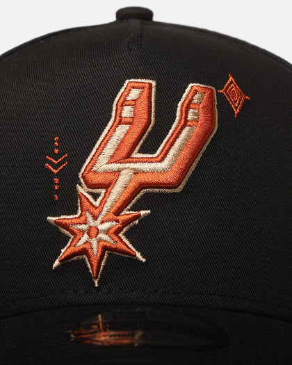 New Era San Antonio Spurs 'Sunset Trails 2.0' 9FORTY A-Frame Snapback Black