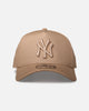 New Era New York Yankees 'Tonal Camel' 9FORTY A-Frame Snapback Camel