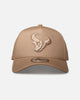 New Era Houston Texans 'Tonal Camel' 9FORTY A-Frame Snapback Camel