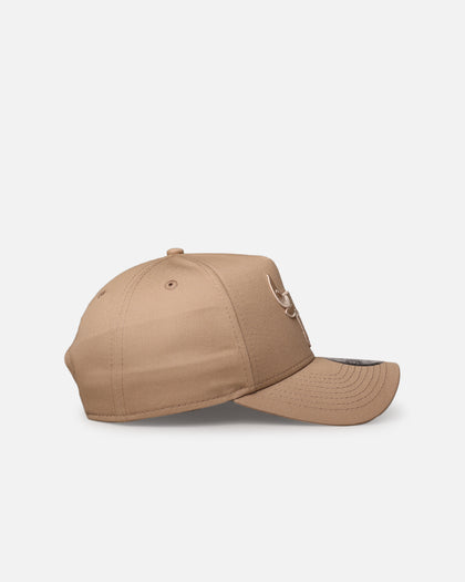 New Era Chicago Bulls 'Tonal Camel' 9FORTY A-Frame Snapback Camel