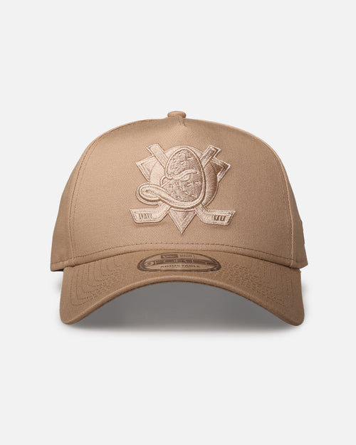 New Era Anaheim Ducks 'Tonal Camel' 9FORTY A-Frame Snapback Camel