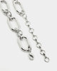 Raising Hell Women's Thick Link Chain Iced White Gold